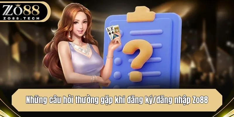 Những câu hỏi thường gặp khi đăng ký/đăng nhập Zo88